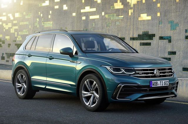 Свіжий інтер'єр, R-версія та гібрид: представлено оновлений Volkswagen Tiguan - фото 413440