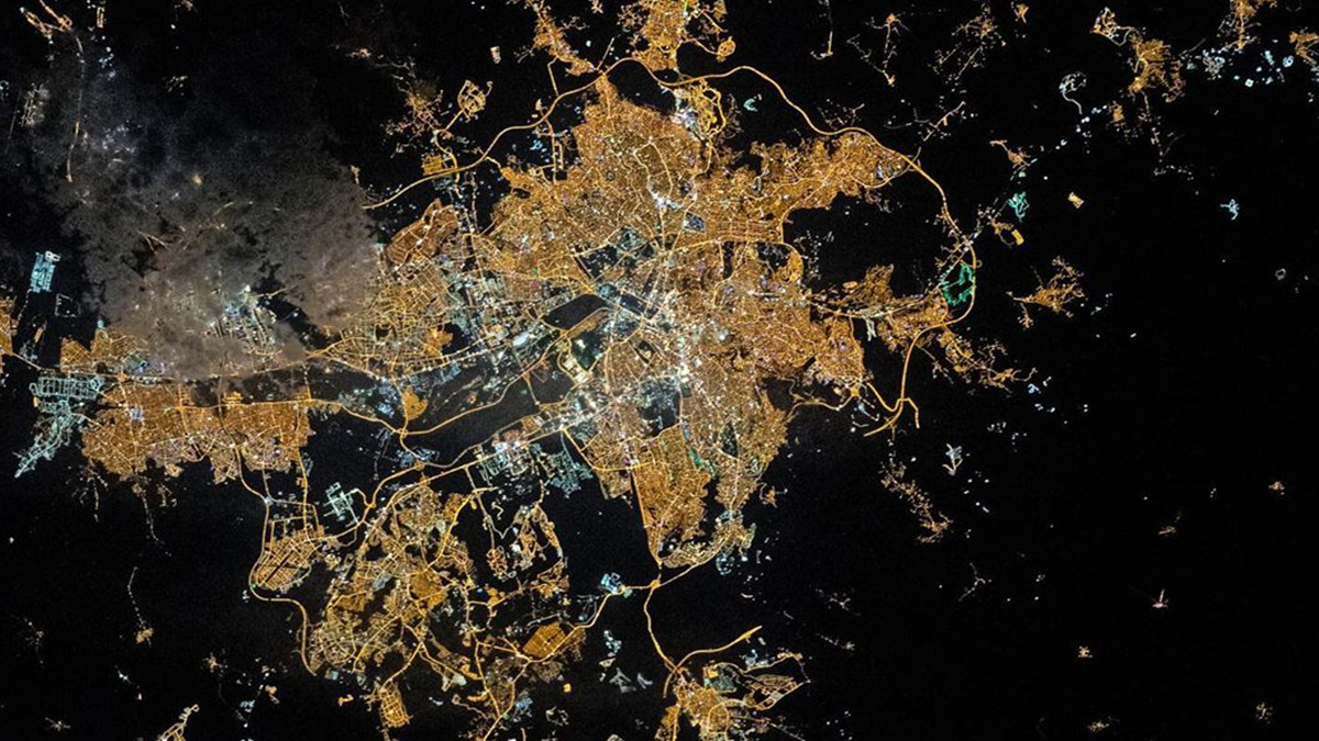 Нічна Анкара з космосу - фото 1