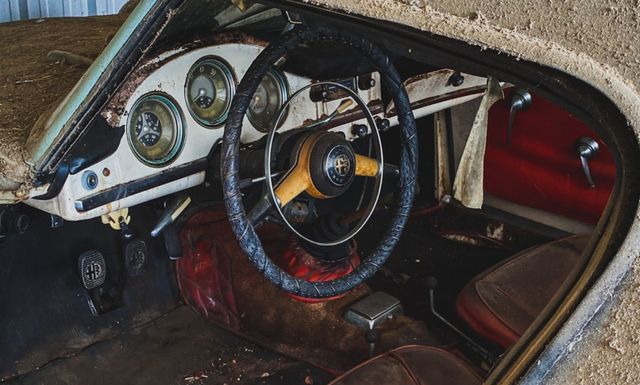 Закинули на 40 років: у США знайшли гараж з класичними Alfa Romeo - фото 414221