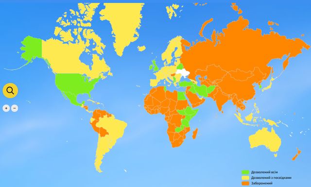 ІНТЕРАКТИВНА МАПА СВІТУ - фото 414388