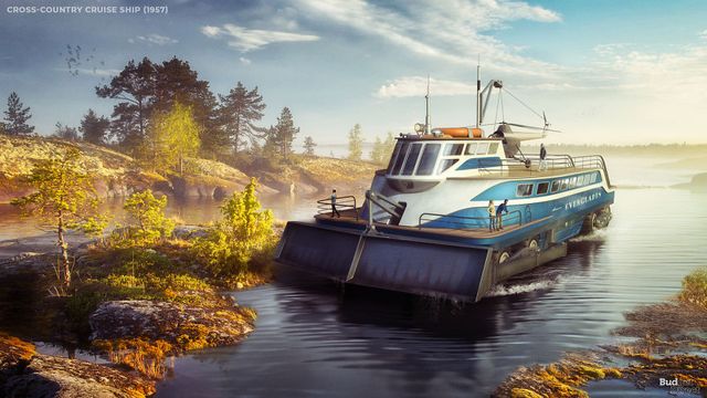 Як люди минулого століття уявляли подорожі в 2020-му: наочні ілюстрації - фото 414409