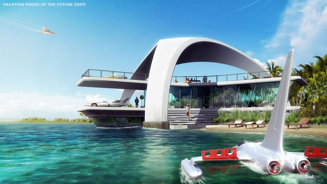 Як люди минулого століття уявляли подорожі в 2020-му: наочні ілюстрації - фото 414410