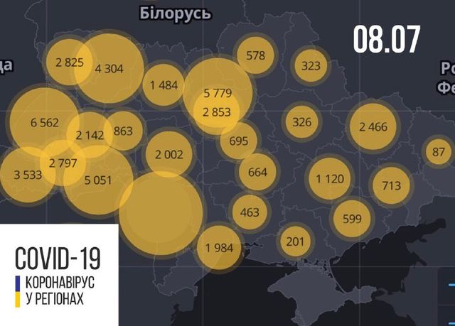 Новини про коронавірус в Україні: скільки хворих на Covid-19 станом на 8 липня - фото 414559