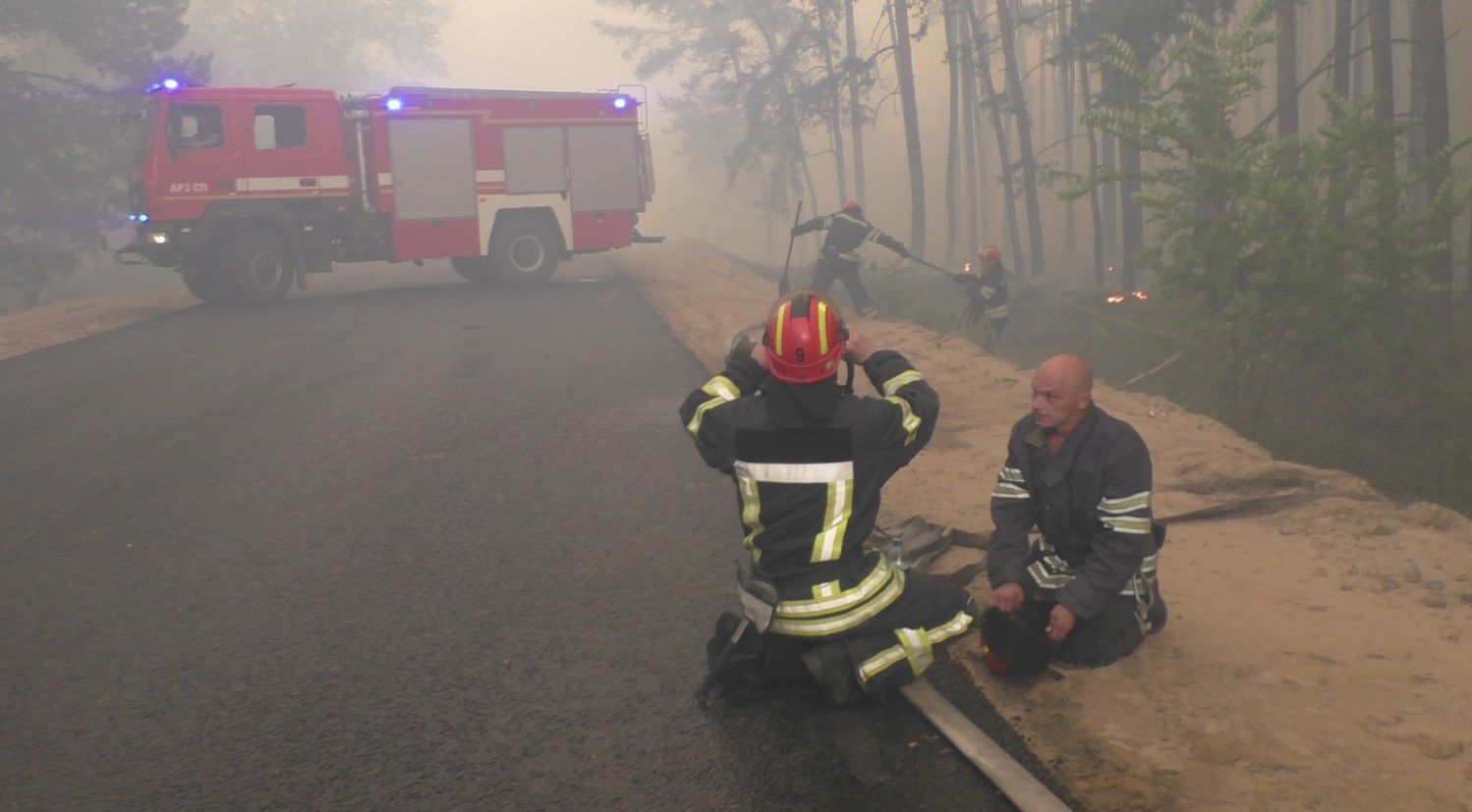Рятувальники показали наслідки пожеж на Луганщині
