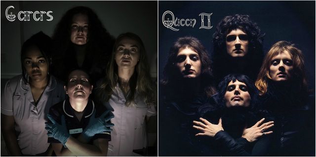 Бабусі і дідусі повторюють найкращі обкладинки музичних альбомів: потішні фото - фото 415490