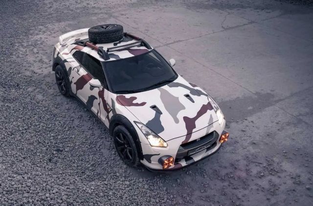 Суперкар перетворили на 600-сильний позашляховик: ефектні фото - фото 415531