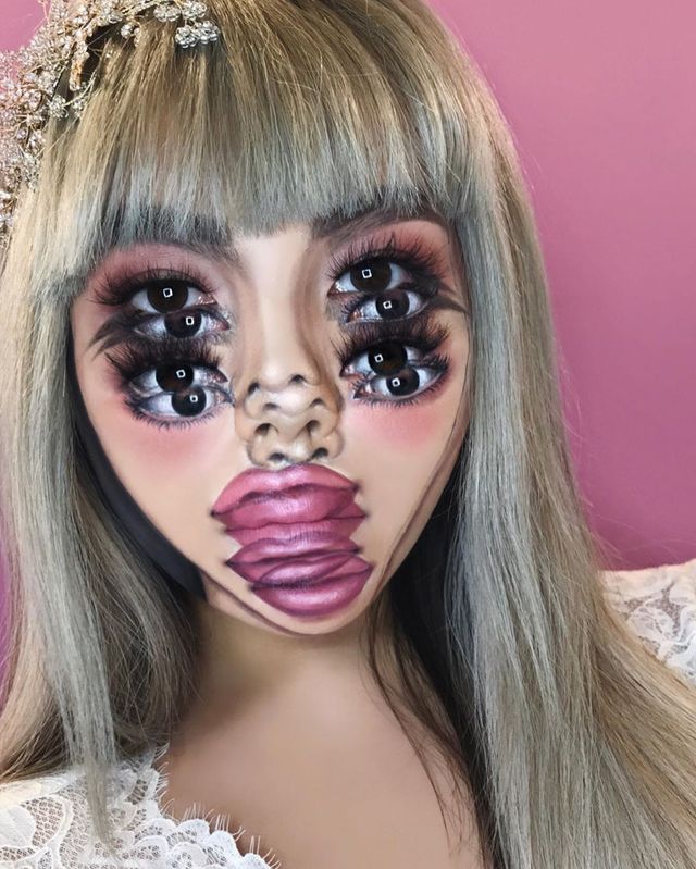 Візажистка створює на своєму тілі ілюзії, які здатні обдурити ваші очі - фото 415778