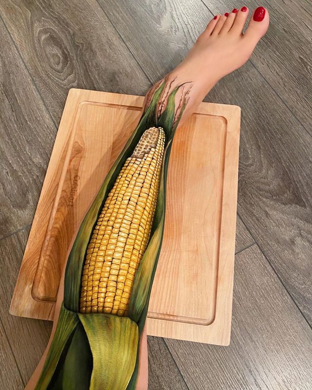 Візажистка створює на своєму тілі ілюзії, які здатні обдурити ваші очі - фото 415780