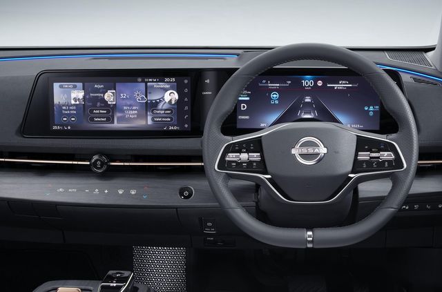 Nissan представив свій перший електричний кросовер Ariya - фото 415993