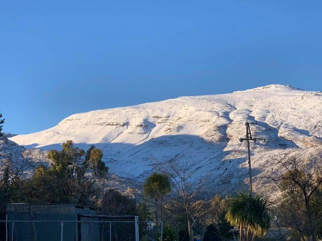 Південну Африку засипало снігом: вражаючі кадри - фото 416074