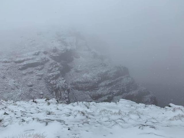 Південну Африку засипало снігом: вражаючі кадри - фото 416076