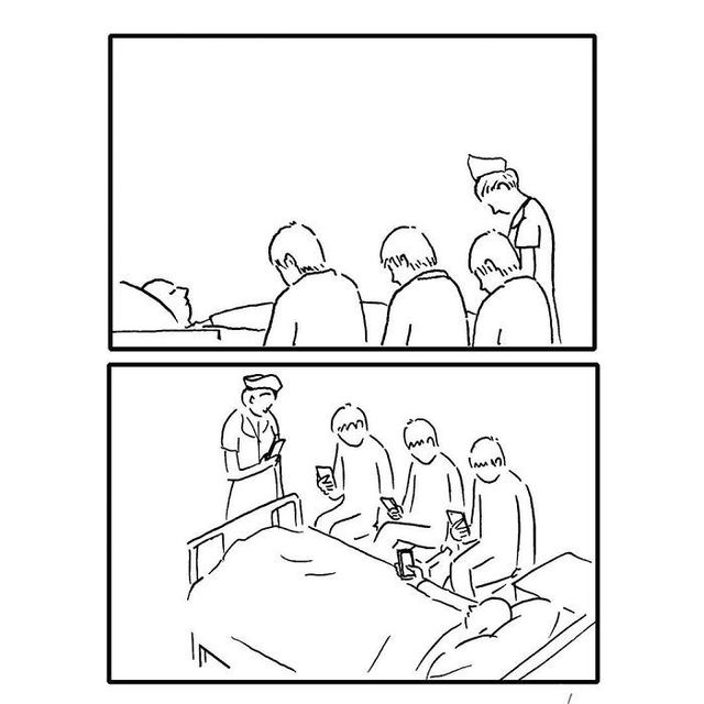 Художник з Китаю створює мінімалістичні комікси з несподіваною кінцівкою - фото 416119