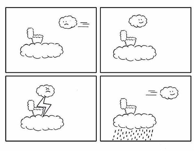 Художник з Китаю створює мінімалістичні комікси з несподіваною кінцівкою - фото 416120