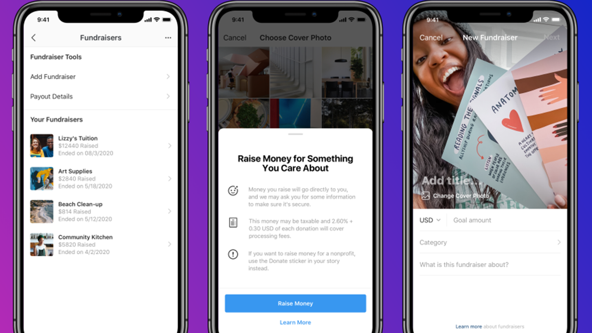 Instagram дозволив користувачам збирати пожертви в профілі - фото 1
