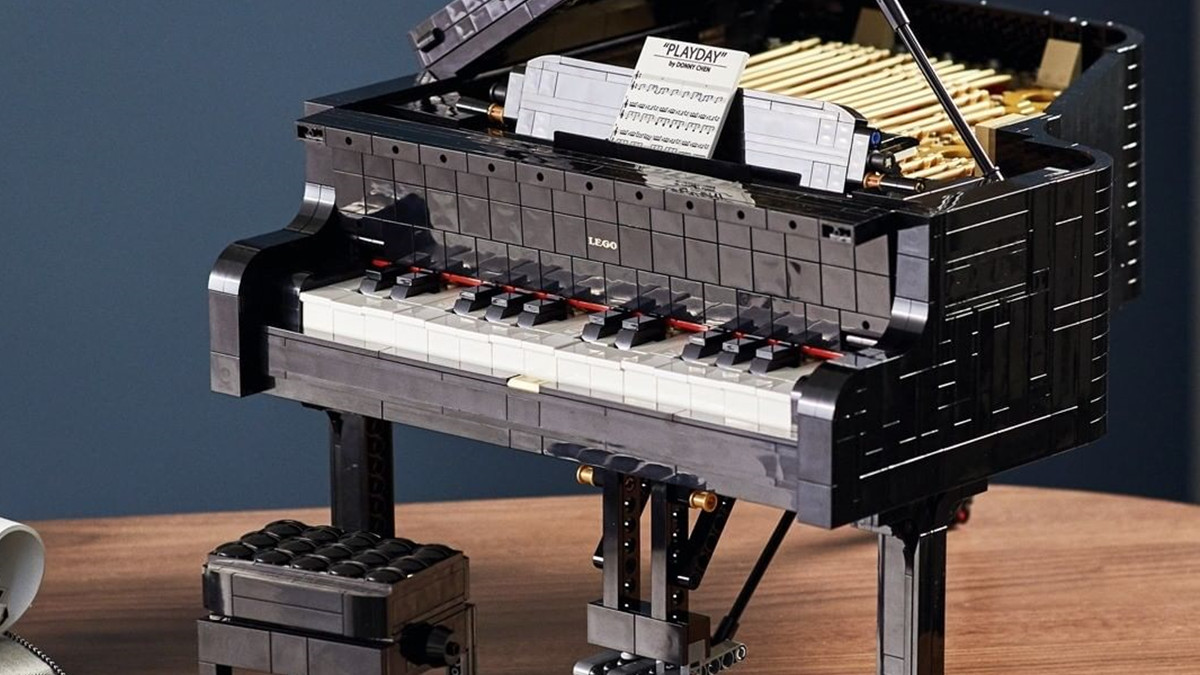 LEGO випустить зменшений рояль, на якому можна зіграти: відео - фото 1