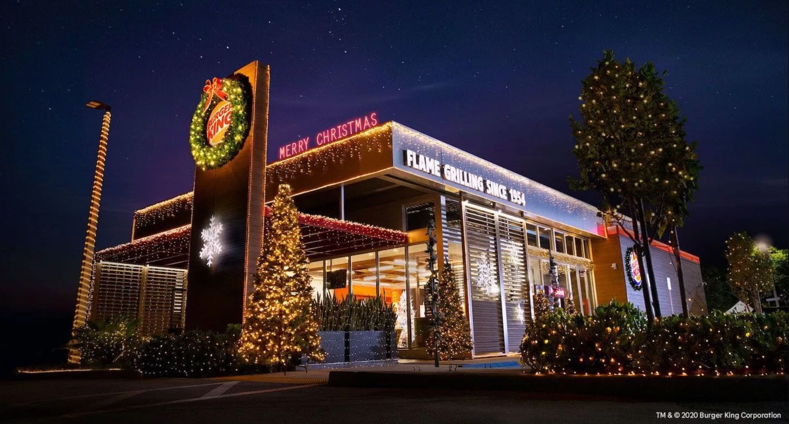 Burger King почав святкувати Різдво в липні, аби якомога швидше закінчити 2020 рік