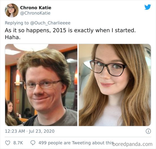 2015 vs 2020: люди показують вражаючі фотоколажі, як вони змінились за цей час - фото 417791