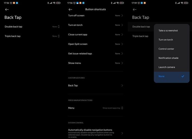 Постукування по задній панелі з'явиться й у MIUI 12 - фото 417925