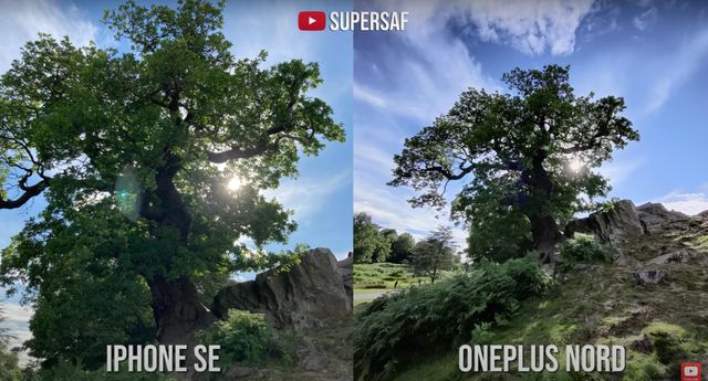 OnePlus Nord VS iPhone SE: блогер порівняв камери 'бюджетників' обох компаній - фото 418021