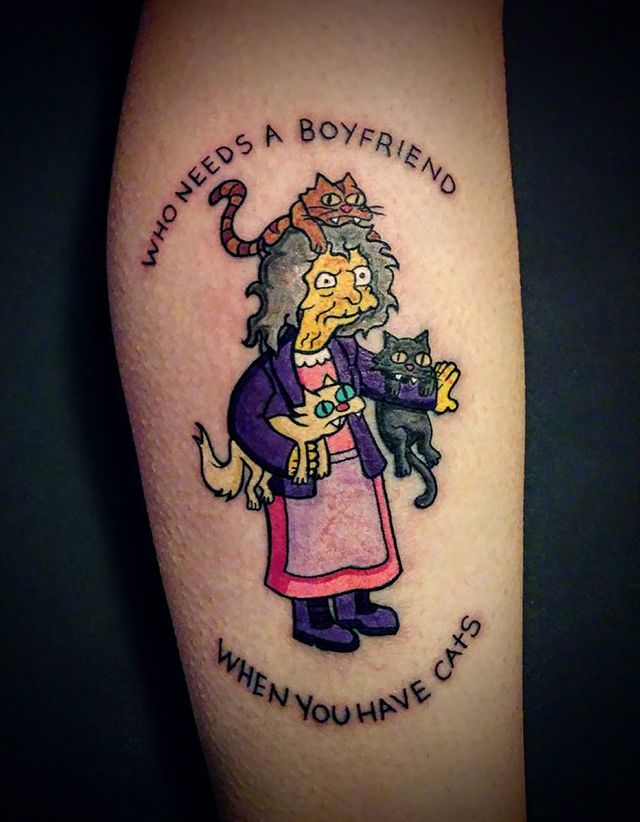 35 крутих тату з котами, які ви захочете зробити і собі: фотодобірка - фото 418101