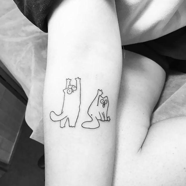 35 крутих тату з котами, які ви захочете зробити і собі: фотодобірка - фото 418109