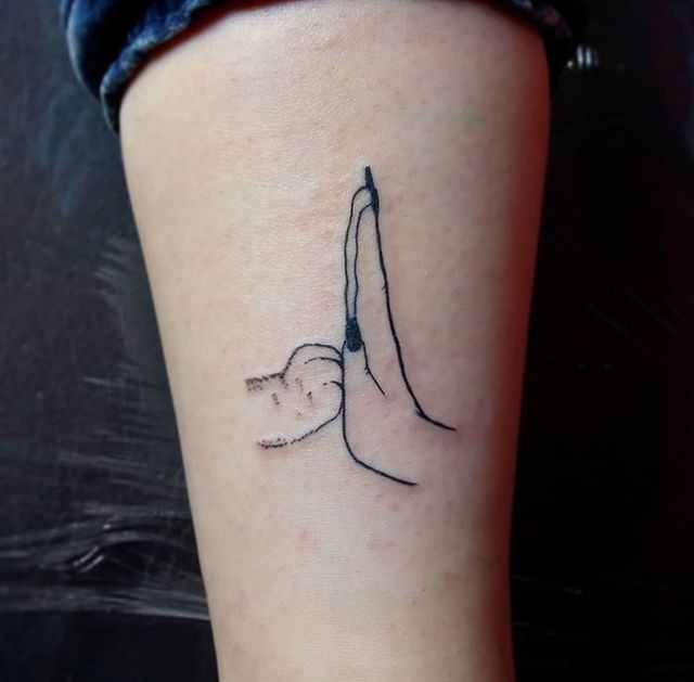 35 крутих тату з котами, які ви захочете зробити і собі: фотодобірка - фото 418129