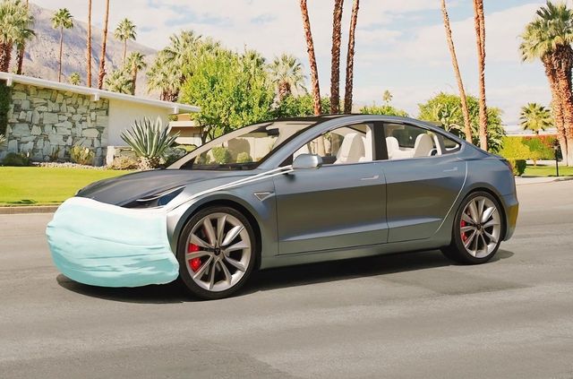 Маски нагадують на безпеку прокату автомобілів - фото 418163