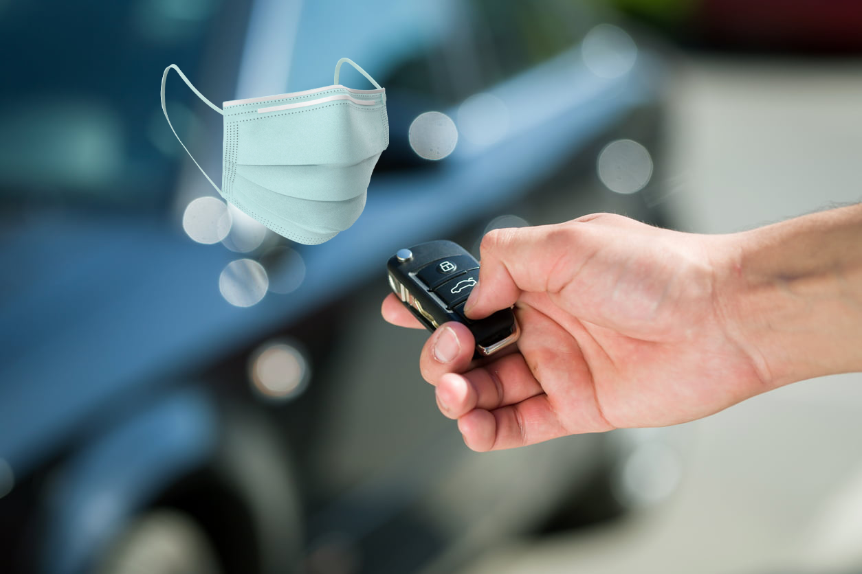 Прокатний сервіс у США надягнув на свої автомобілі медичні маски