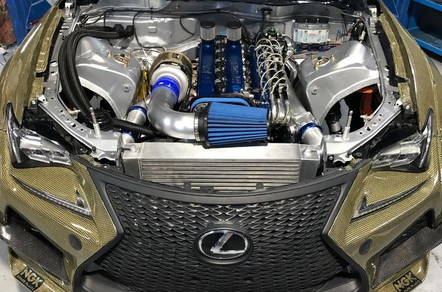 Lexus RC F перетворили на 1200-сильний дрифт-кар: ефектне відео - фото 418371