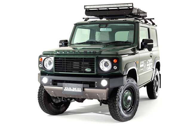 Винахідливі японці замаскували Suzuki Jimny під Land Rover Defender - фото 419053