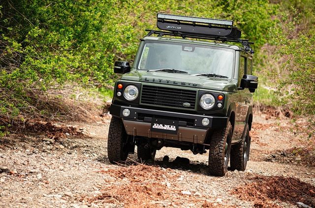 Винахідливі японці замаскували Suzuki Jimny під Land Rover Defender - фото 419056