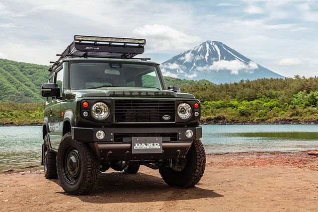 Винахідливі японці замаскували Suzuki Jimny під Land Rover Defender - фото 419058