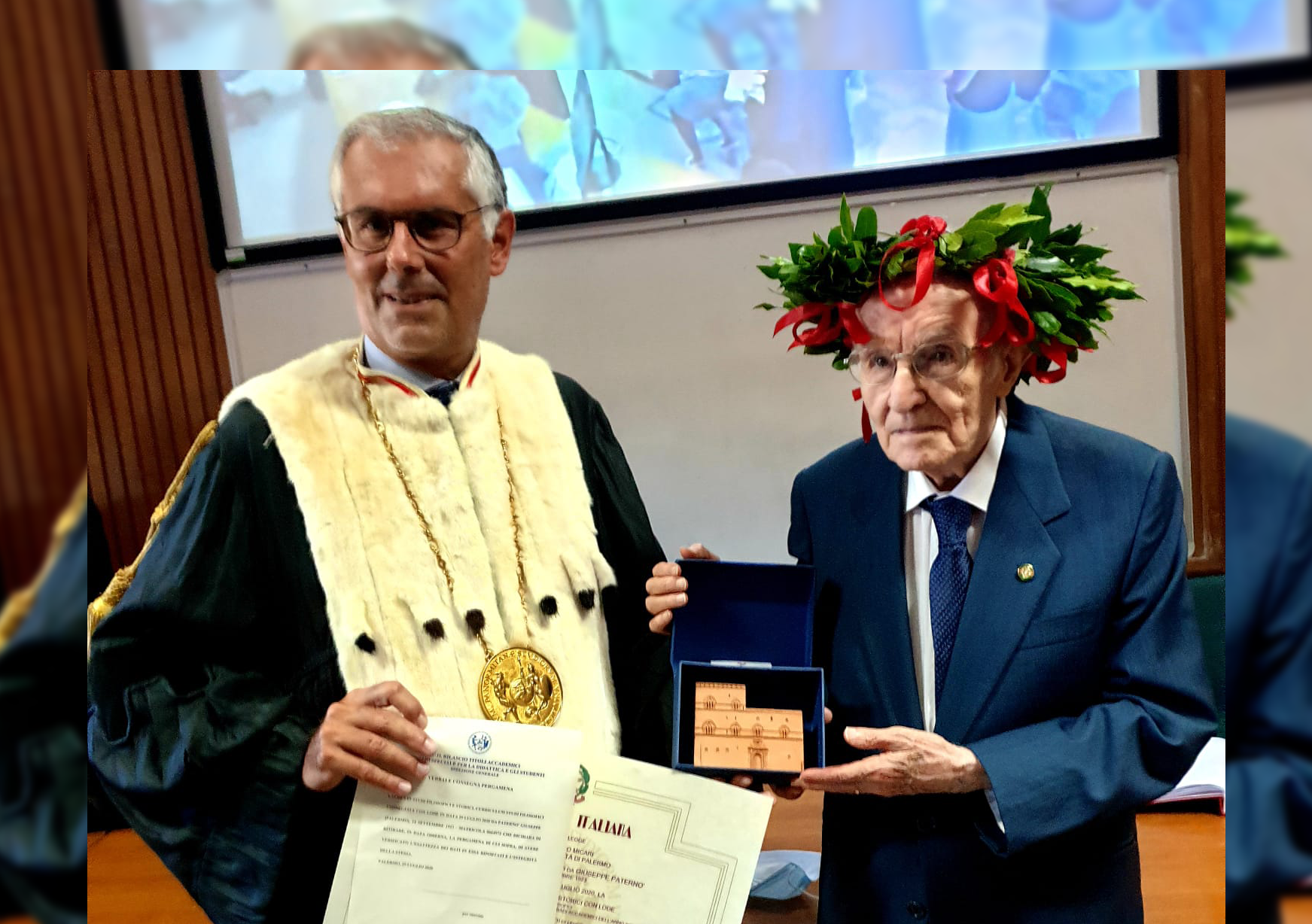 96-річний італієць отримав диплом бакалавра - фото 1