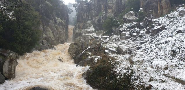 Австралію раптово засипало снігом: фото - фото 419764