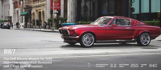 Ford Mustang перетворили на 840-сильний електрокар - фото 420119