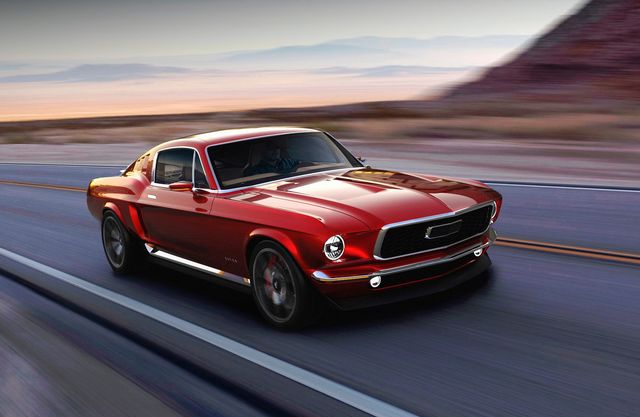 Ford Mustang перетворили на 840-сильний електрокар - фото 420120
