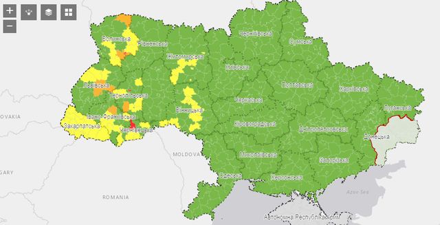 Поділ України на 4 карантинні зони: Самбір тепер червоний, а Київ – жовтий - фото 420300