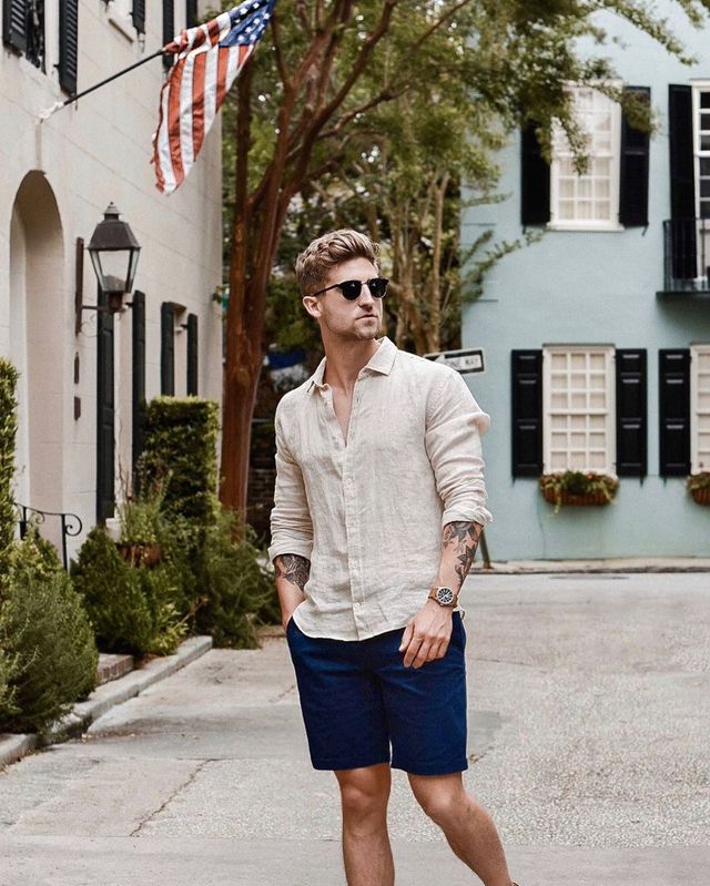 Які чоловічі шорти вибирати на літо: 15 базових моделей для міста - фото 420373