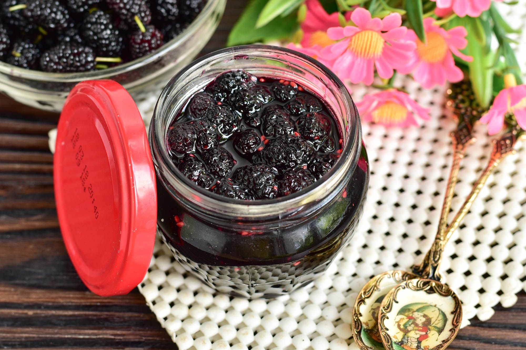 Варення з шовковиці на зиму: рецепти з фото