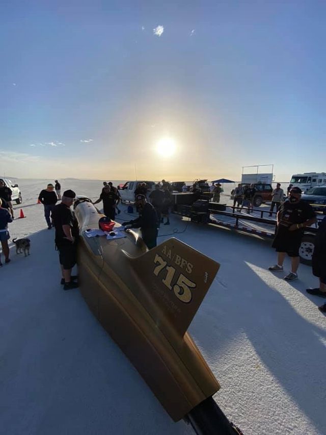 У США встановили світовий рекорд швидкості пересування на землі - фото 420540