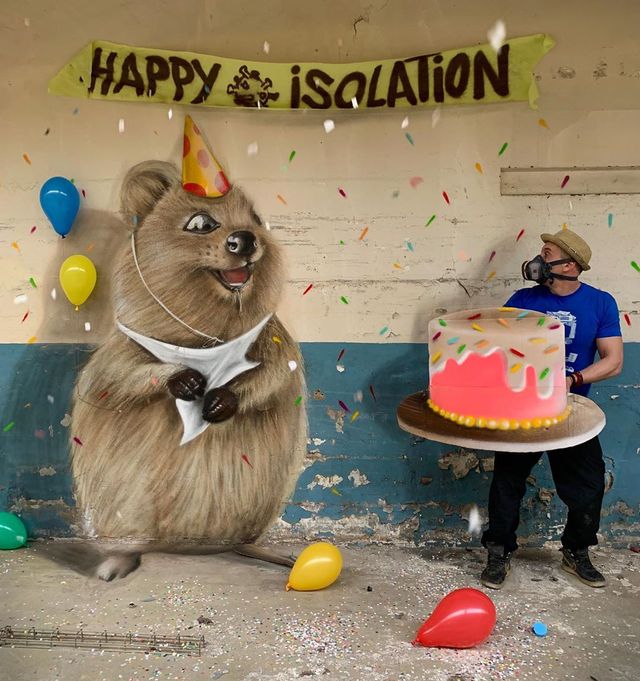 Художник довів, що вуличне мистецтво може бути по-справжньому яскравим: вражаючі фото - фото 420578