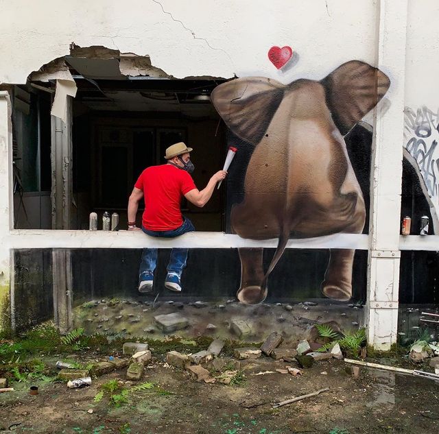 Художник довів, що вуличне мистецтво може бути по-справжньому яскравим: вражаючі фото - фото 420580