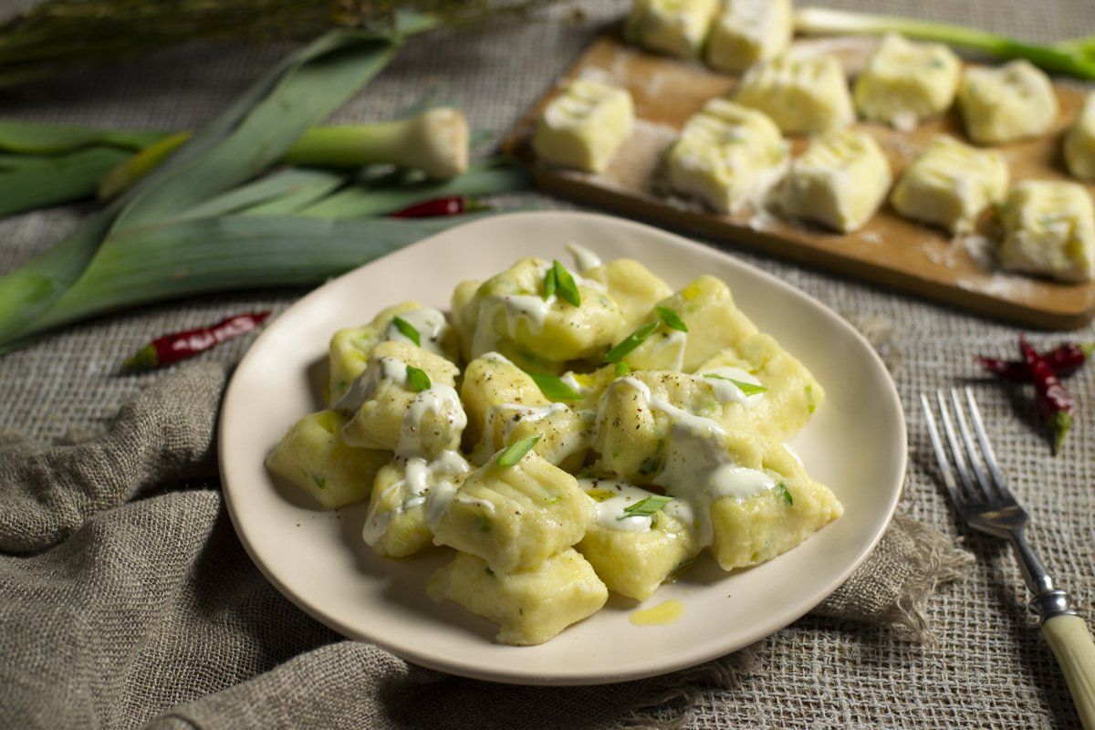 Ліниві вареники з картоплею: покроковий рецепт