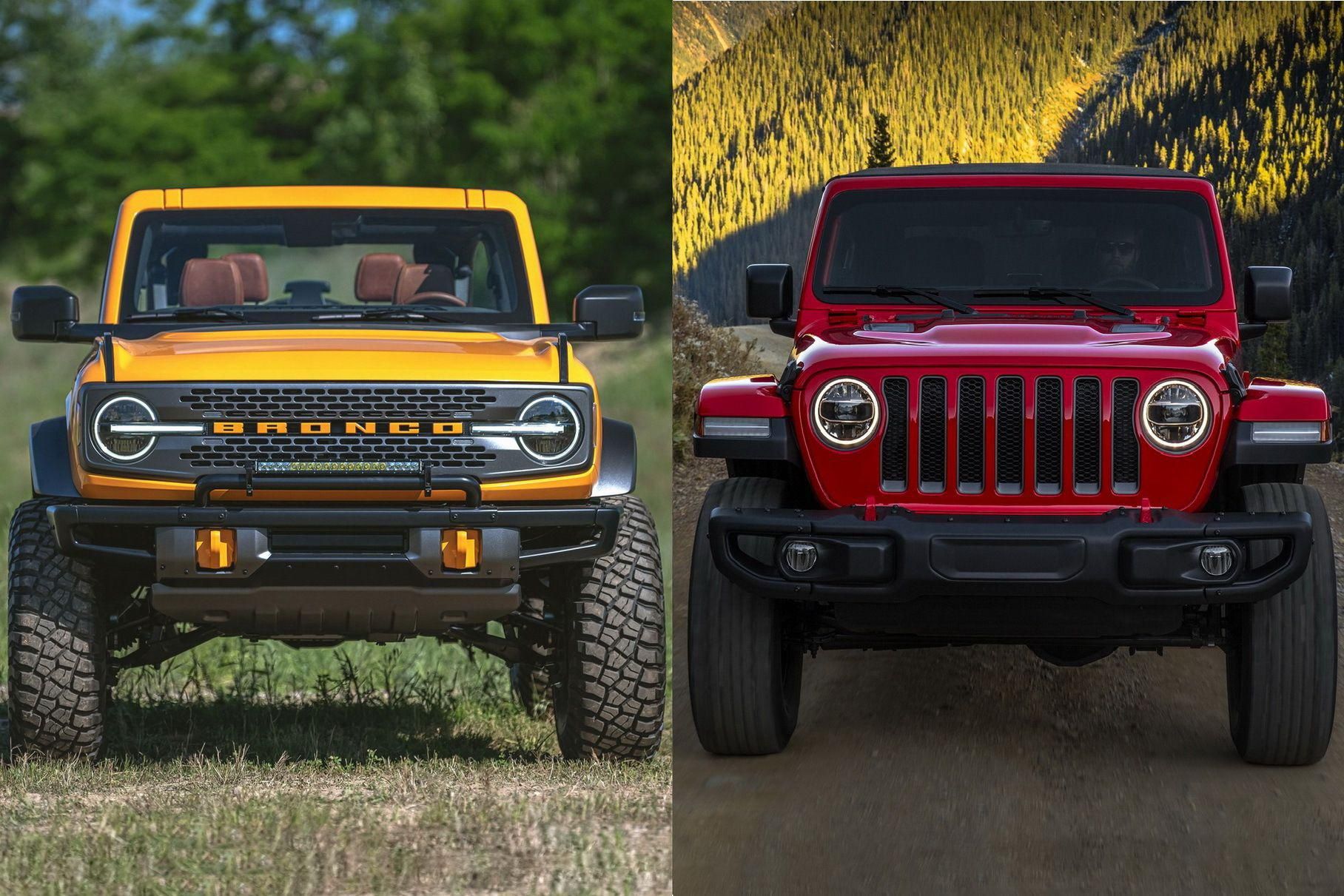 Jeep перерахував 15 переваг Wrangler перед новим Ford Bronco