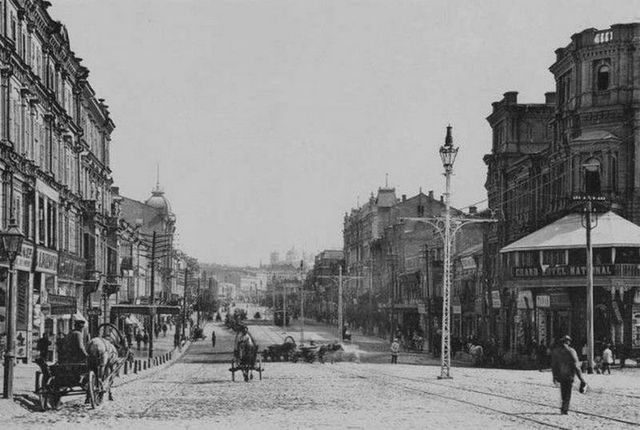 Як виглядав Хрещатик в кінці XIX століття - фото 421766