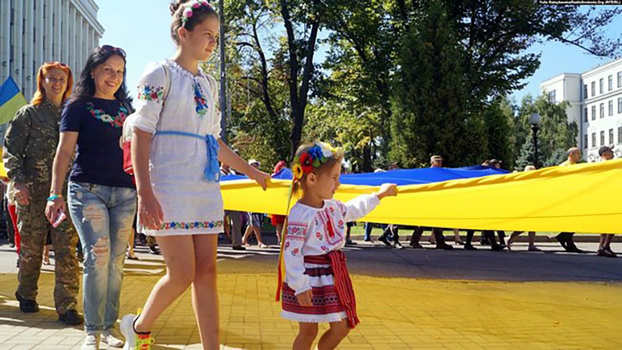 Хода на честь Дня Незалежності відбулася у містах України: фото