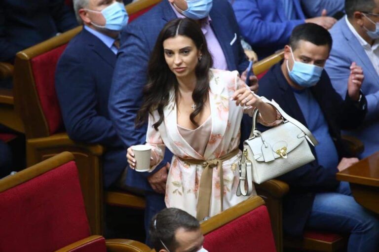 Слуга народу у Раді похвалилася сумочкою за 20 мінімальних зарплат - фото 422301