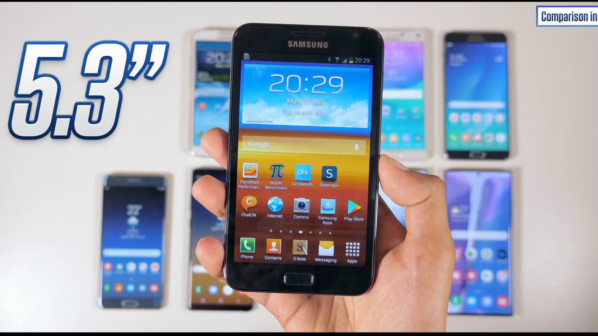 Перший Samsung Galaxy Note отримав гігантський 5,3-дюймовий екран - фото 1