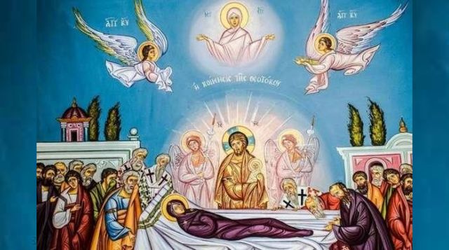 Поздоровте красивими словами родичів і друзів з Успінням Пресвятої Богородиці - фото 422481