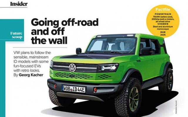 'Зелений' Гелендваген: Volkswagen запустить у продаж електричний позашляховик - фото 422516